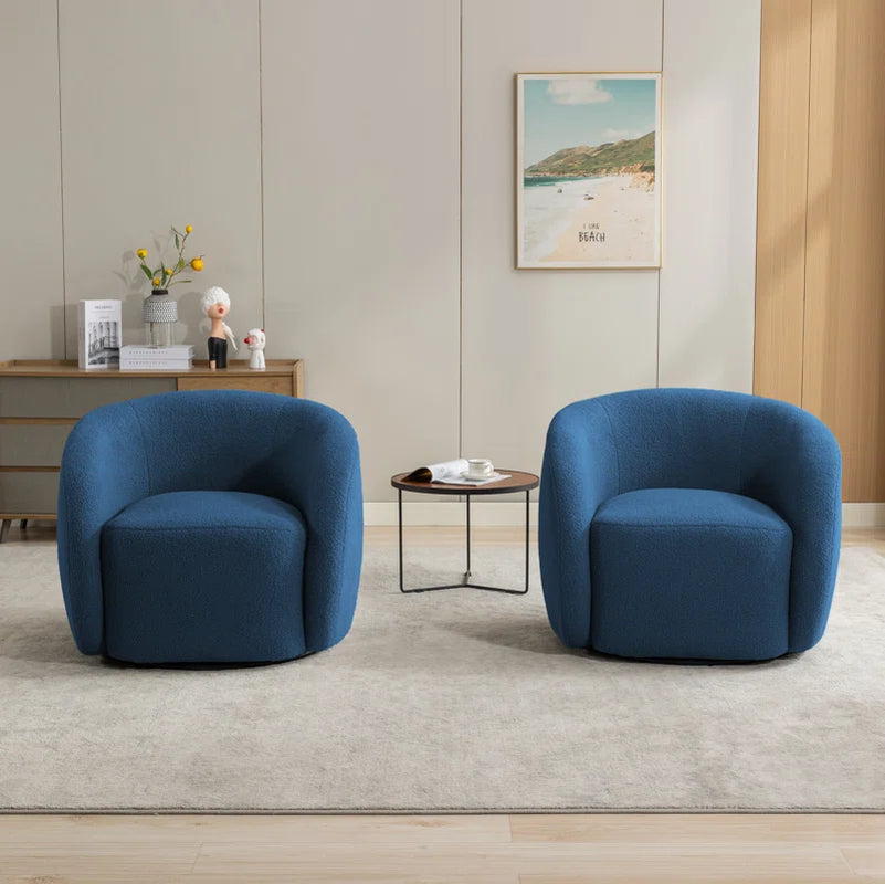 Katherline Upholstered Swivel Armchair