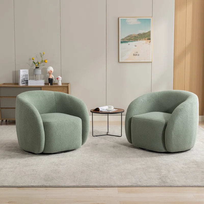 Katherline Upholstered Swivel Armchair