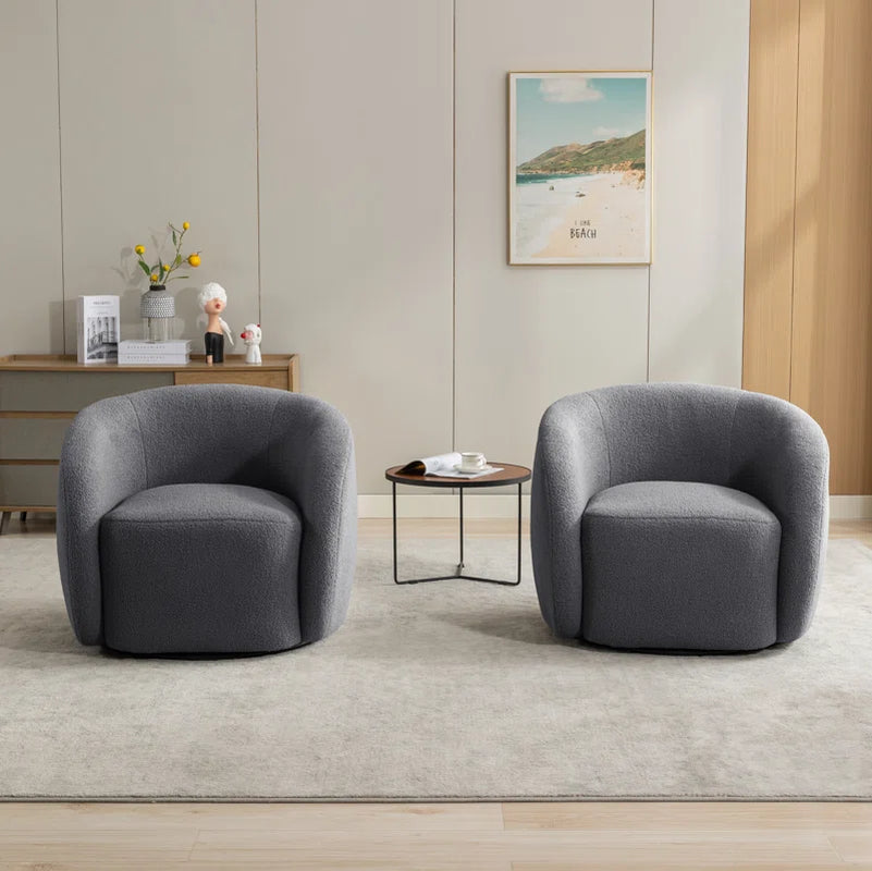Katherline Upholstered Swivel Armchair