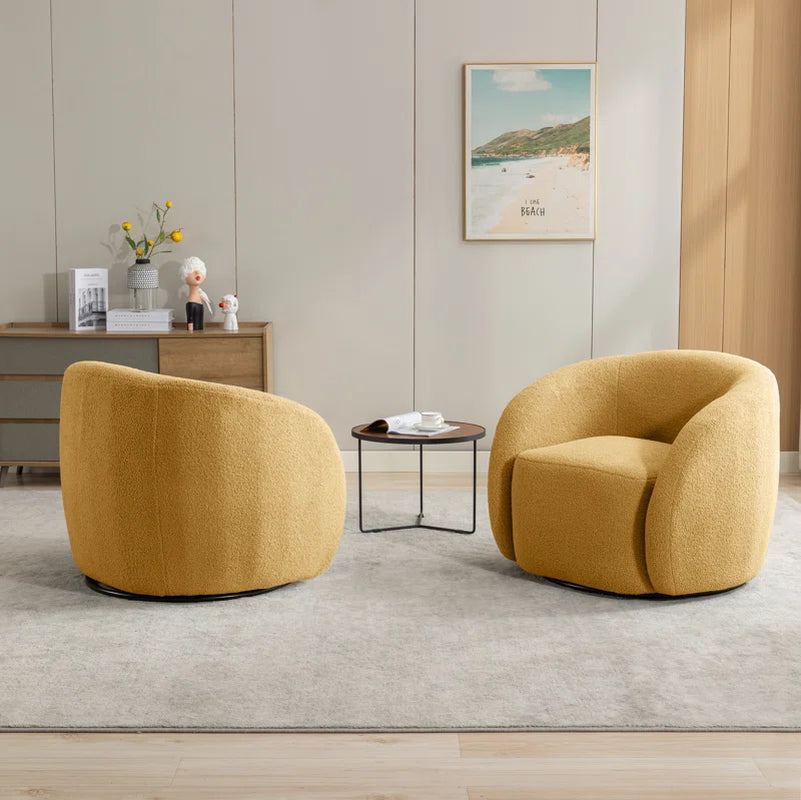 Katherline Upholstered Swivel Armchair
