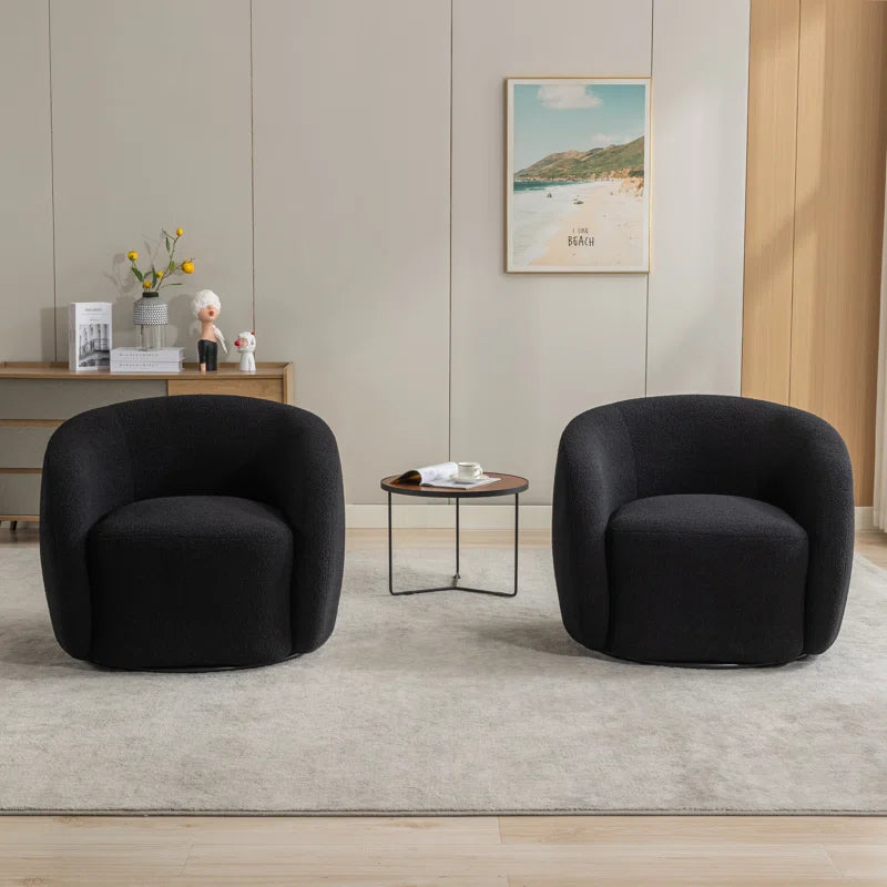 Katherline Upholstered Swivel Armchair